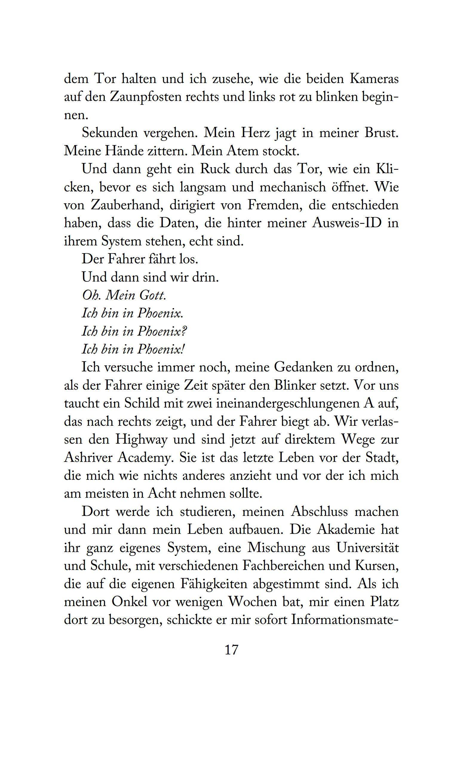 Beispielinhalt (Bild) Die Elite von Ashriver - Hidden Secrets