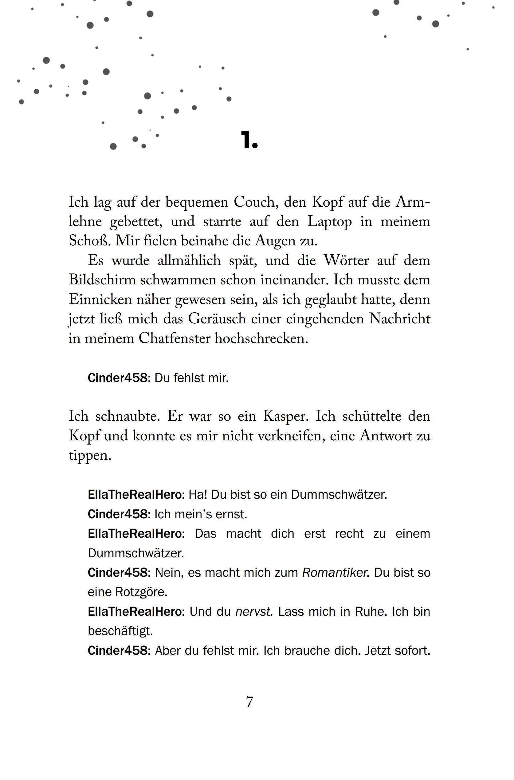 Beispielinhalt (Bild) Cinder & Ella: Happy End - und dann?