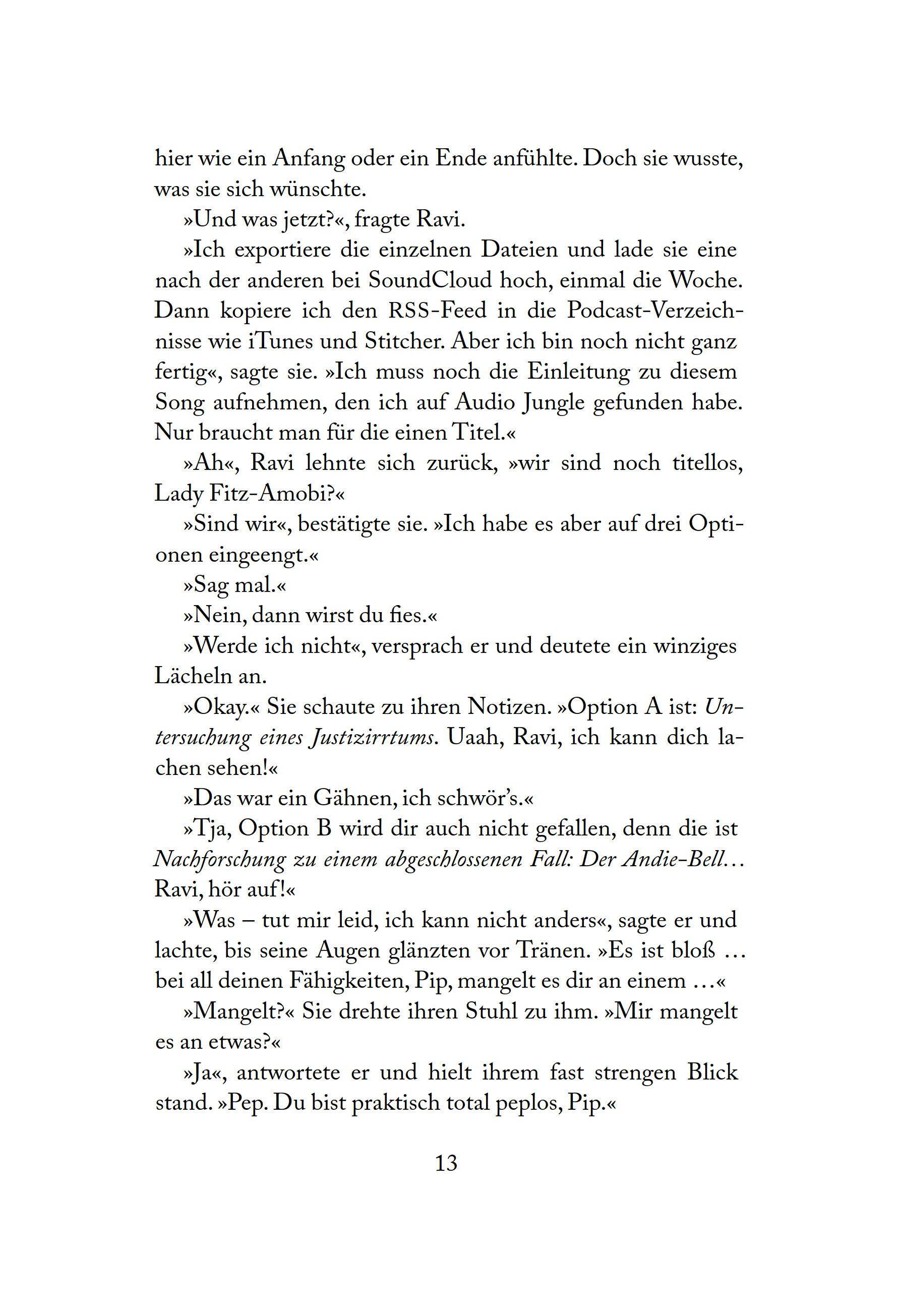 Beispielinhalt (Bild) Good Girl, Bad Blood