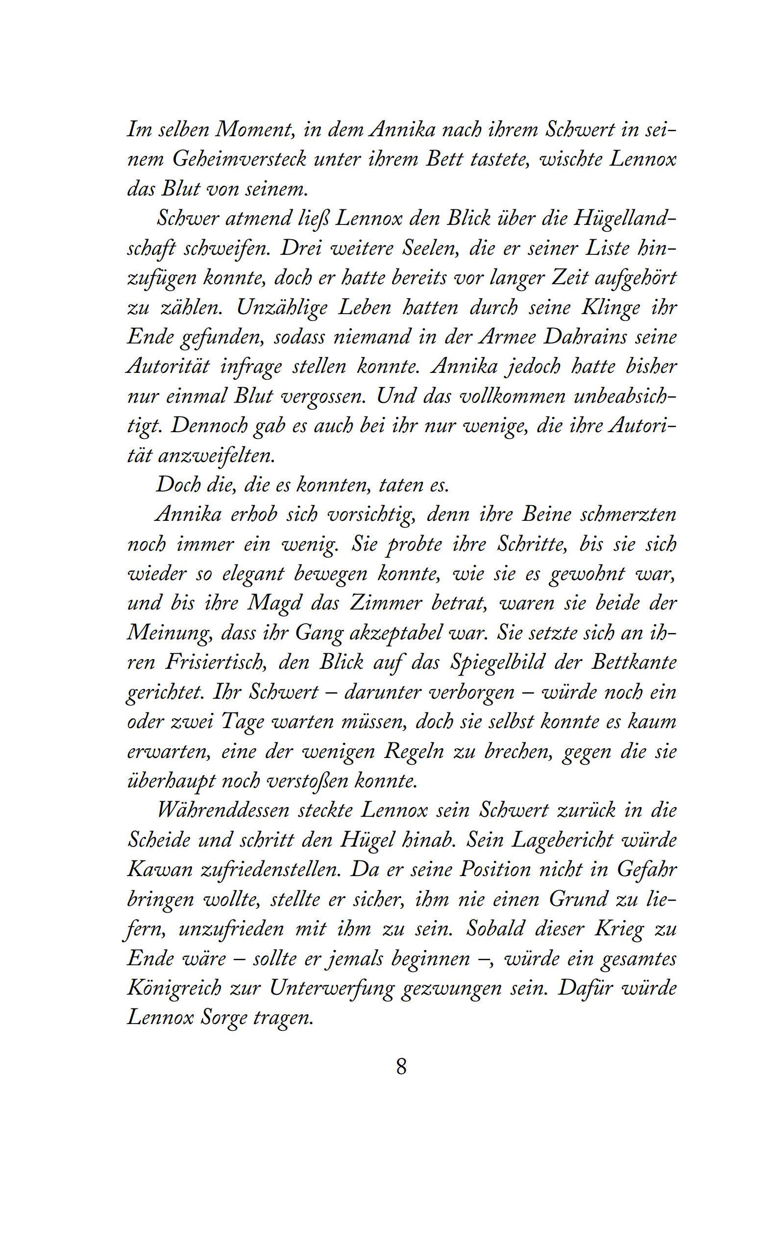 Beispielinhalt (Bild) A thousand heartbeats - Der Ruf des Schicksals