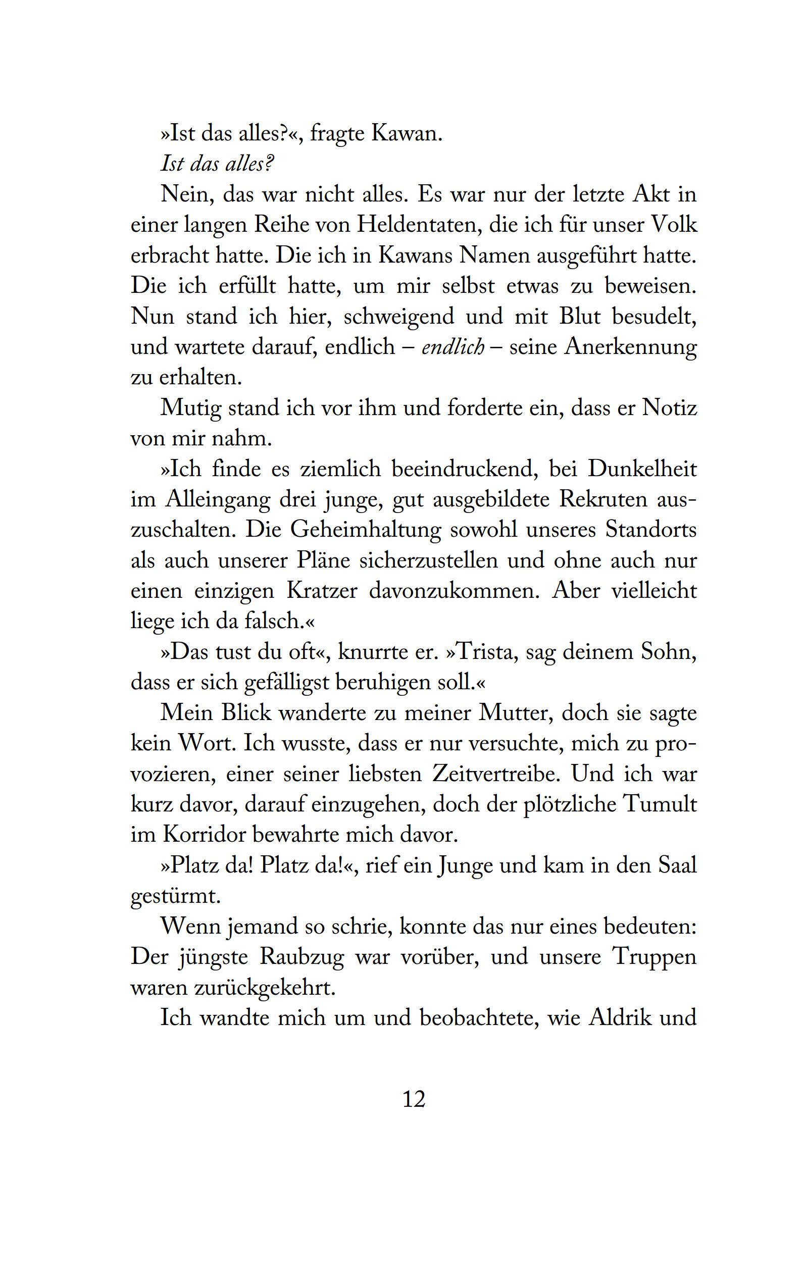 Beispielinhalt (Bild) A thousand heartbeats - Der Ruf des Schicksals