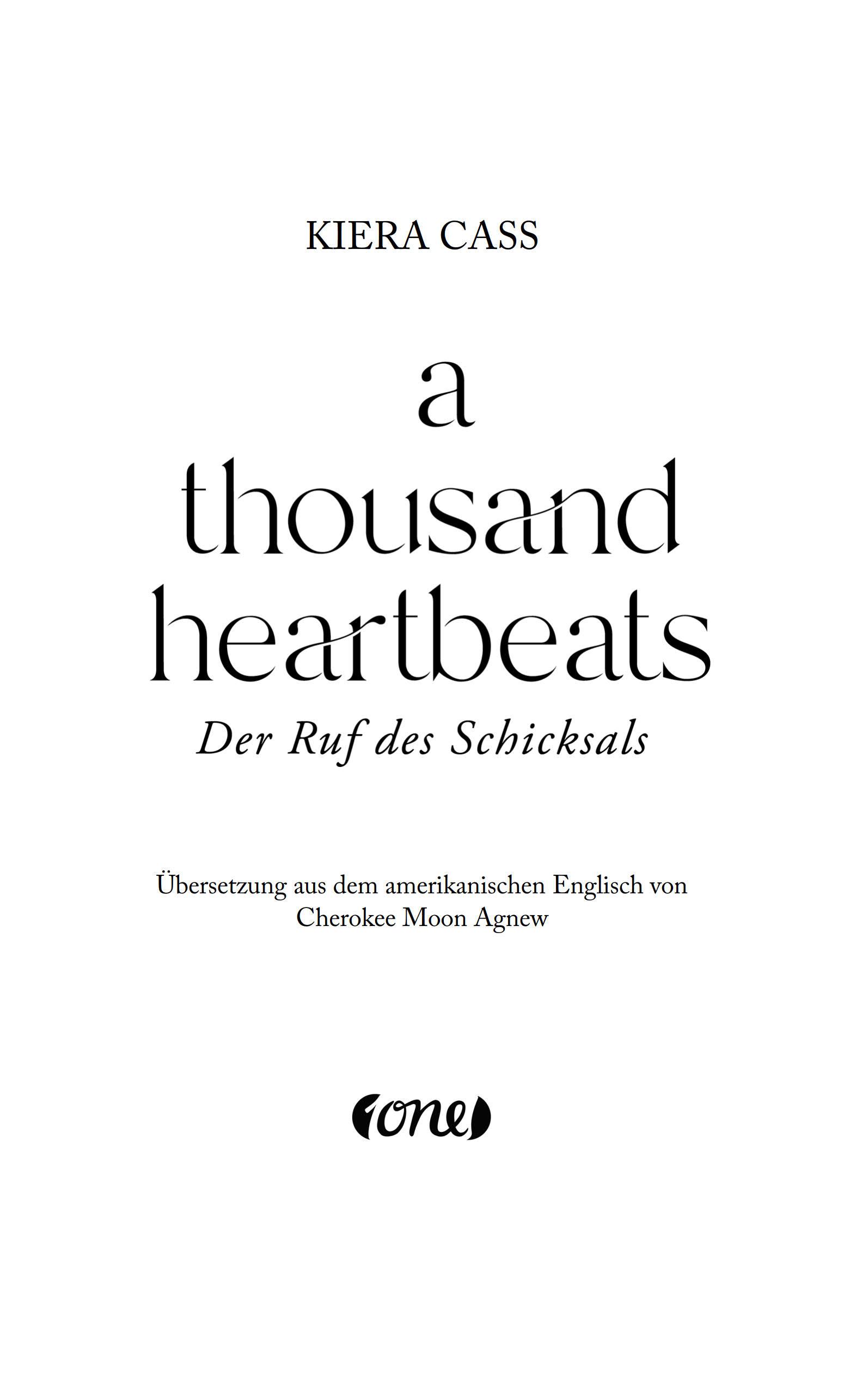 Beispielinhalt (Bild) A thousand heartbeats - Der Ruf des Schicksals
