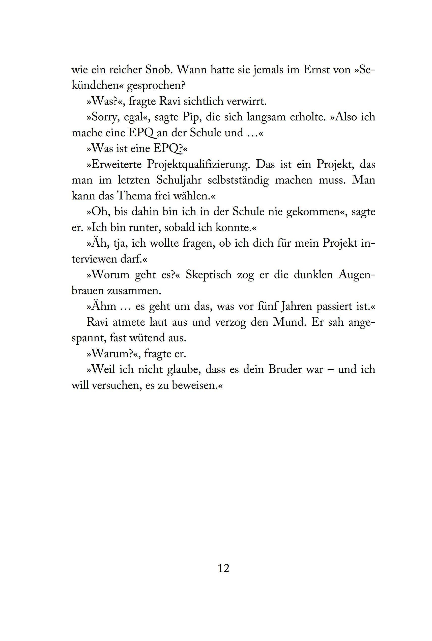 Beispielinhalt (Bild) A Good Girl's Guide to Murder