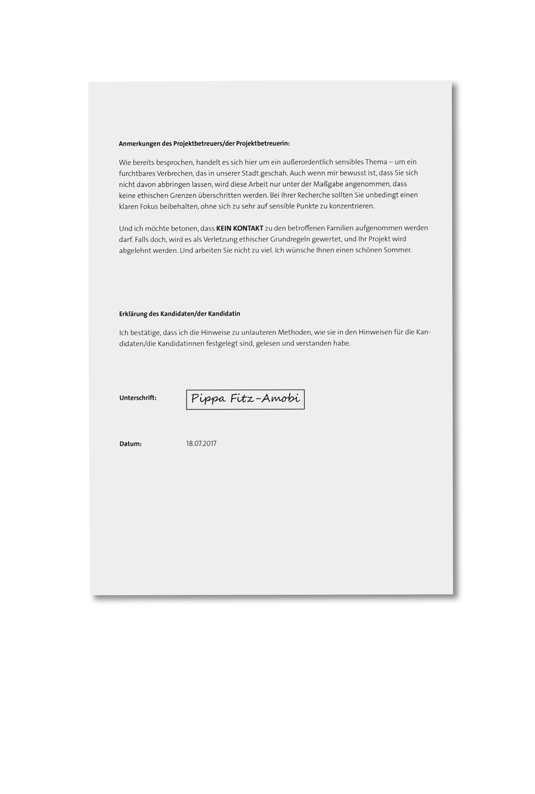 Beispielinhalt (Bild) A Good Girl's Guide to Murder