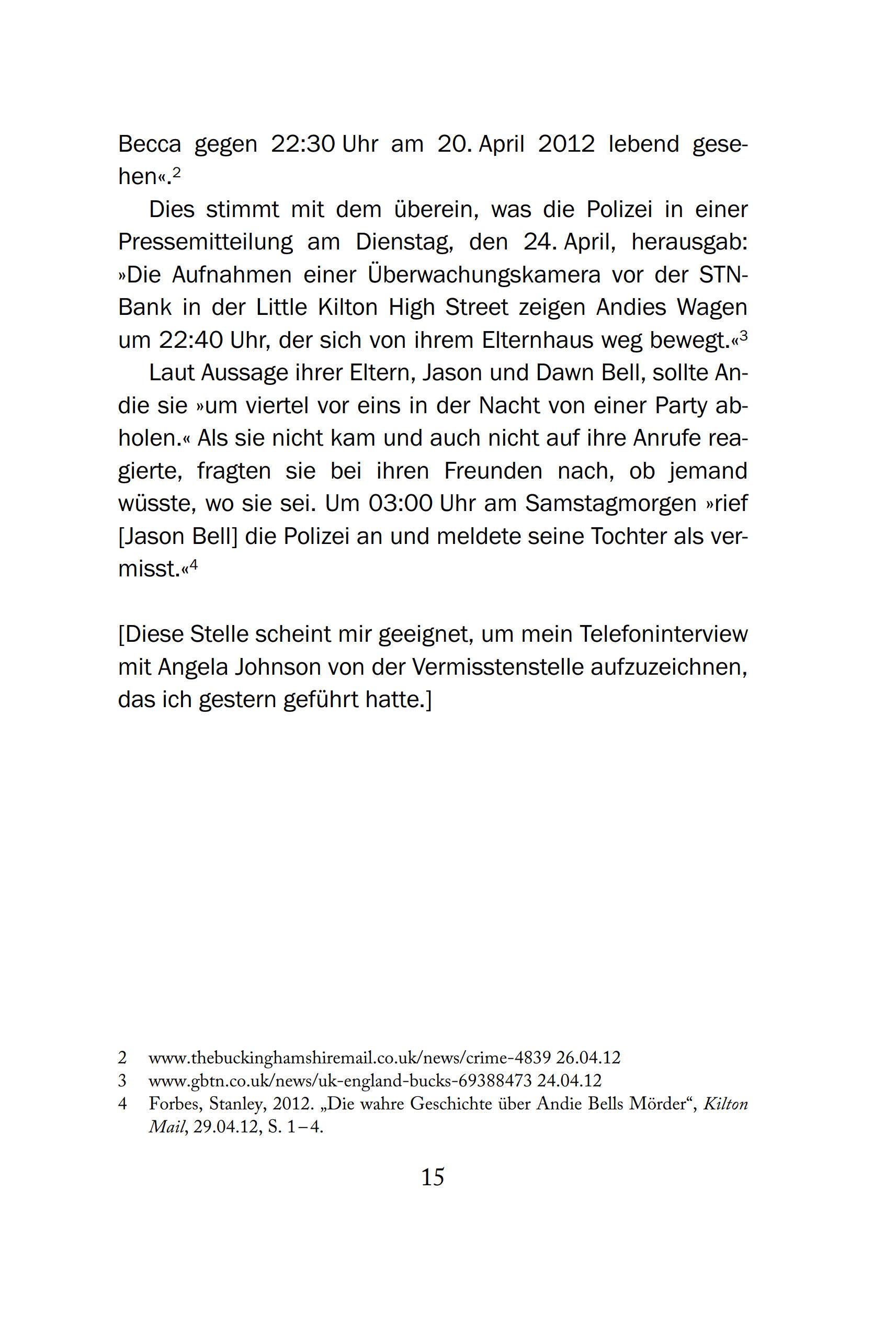 Beispielinhalt (Bild) A Good Girl's Guide to Murder