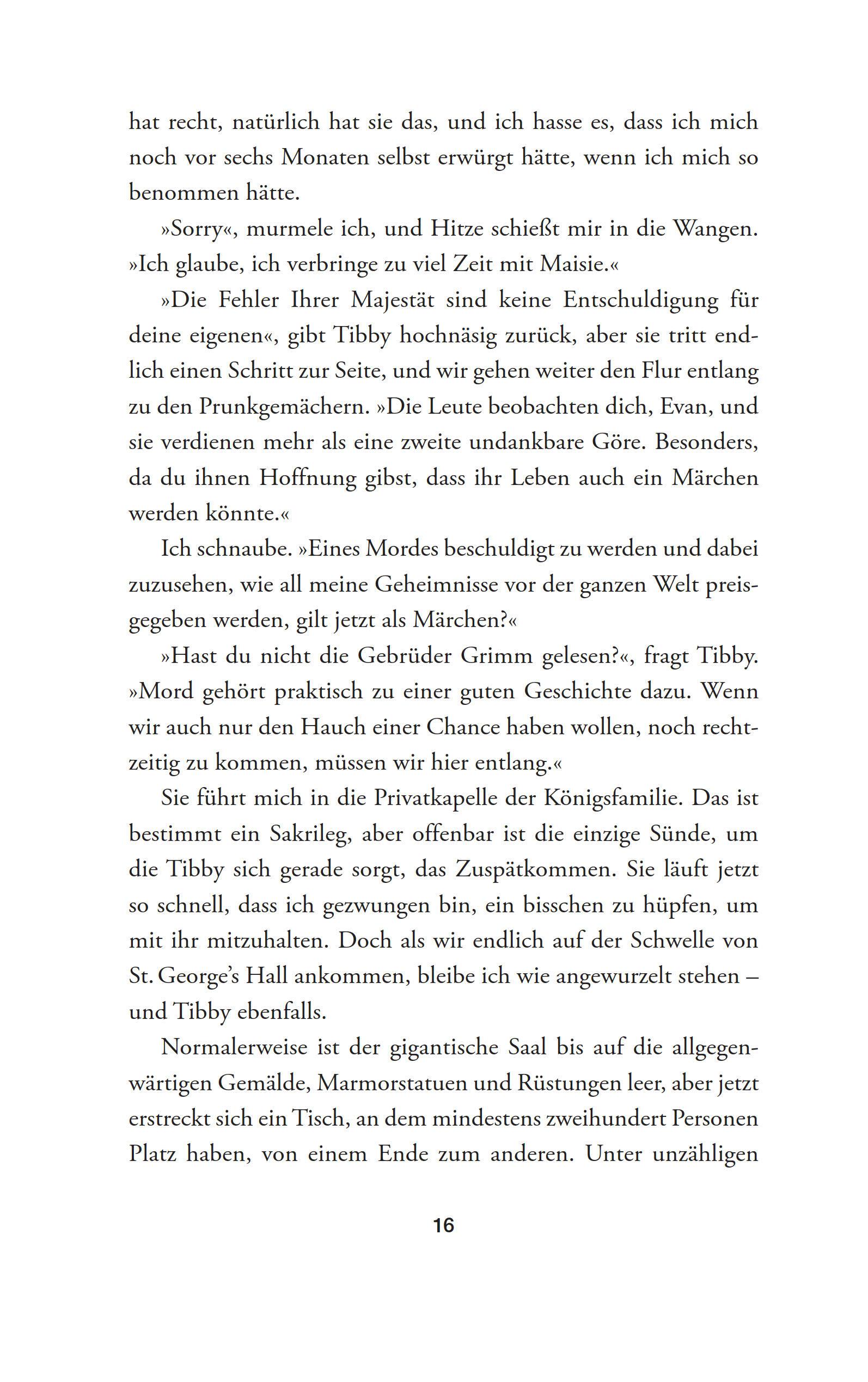 Beispielinhalt (Bild) Royal Scandal - A Crown to Kill for