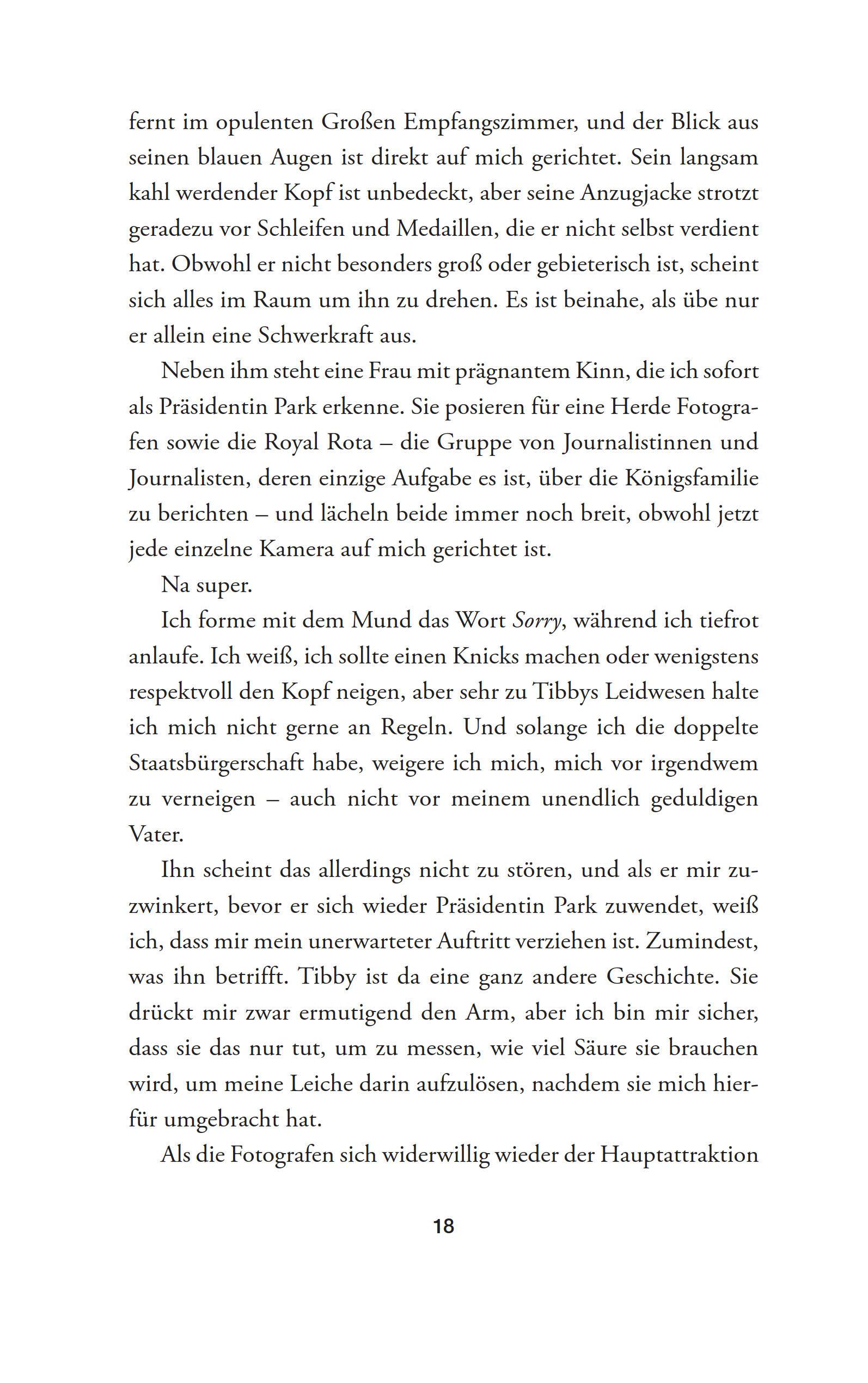 Beispielinhalt (Bild) Royal Scandal - A Crown to Kill for