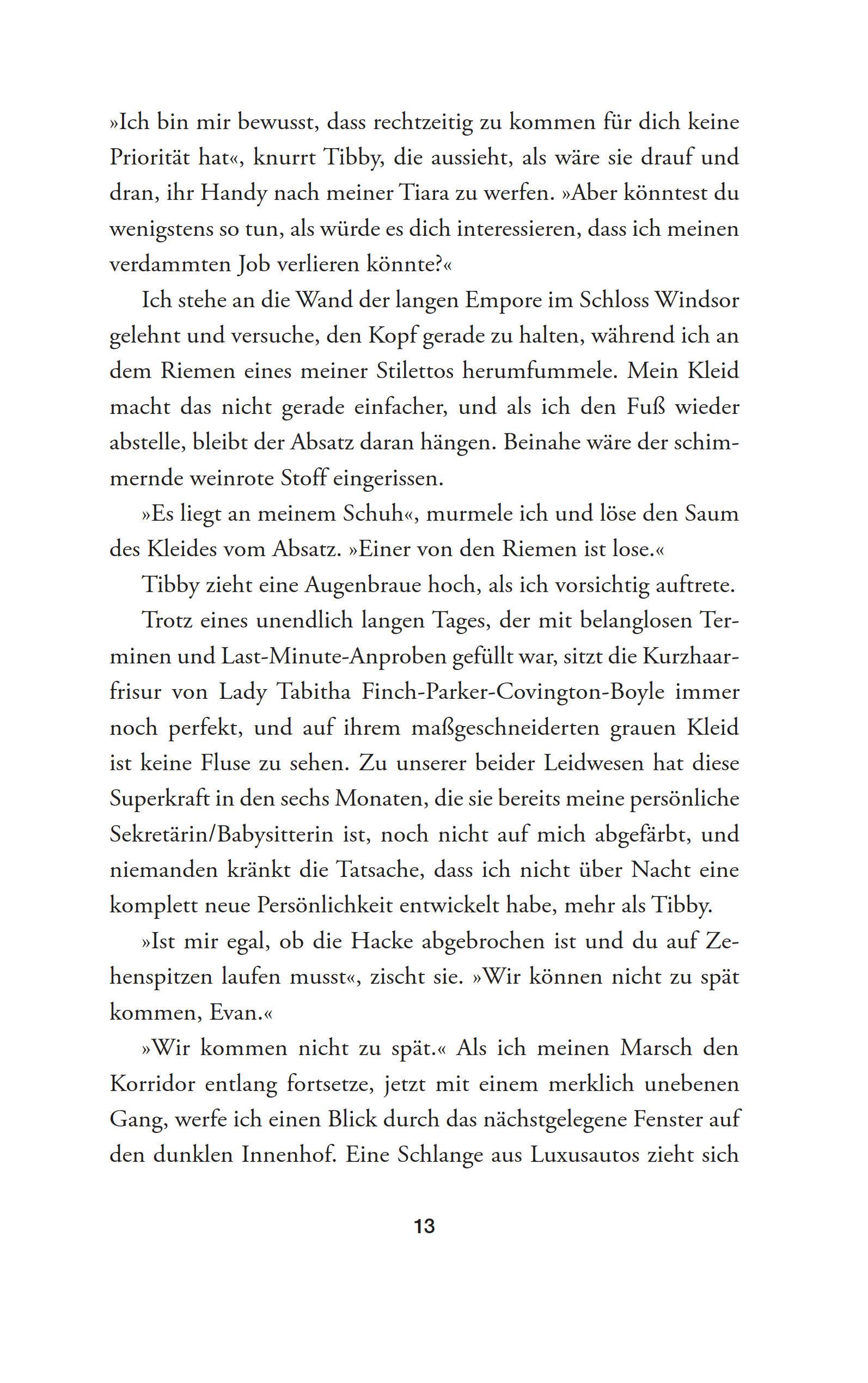 Beispielinhalt (Bild) Royal Scandal - A Crown to Kill for