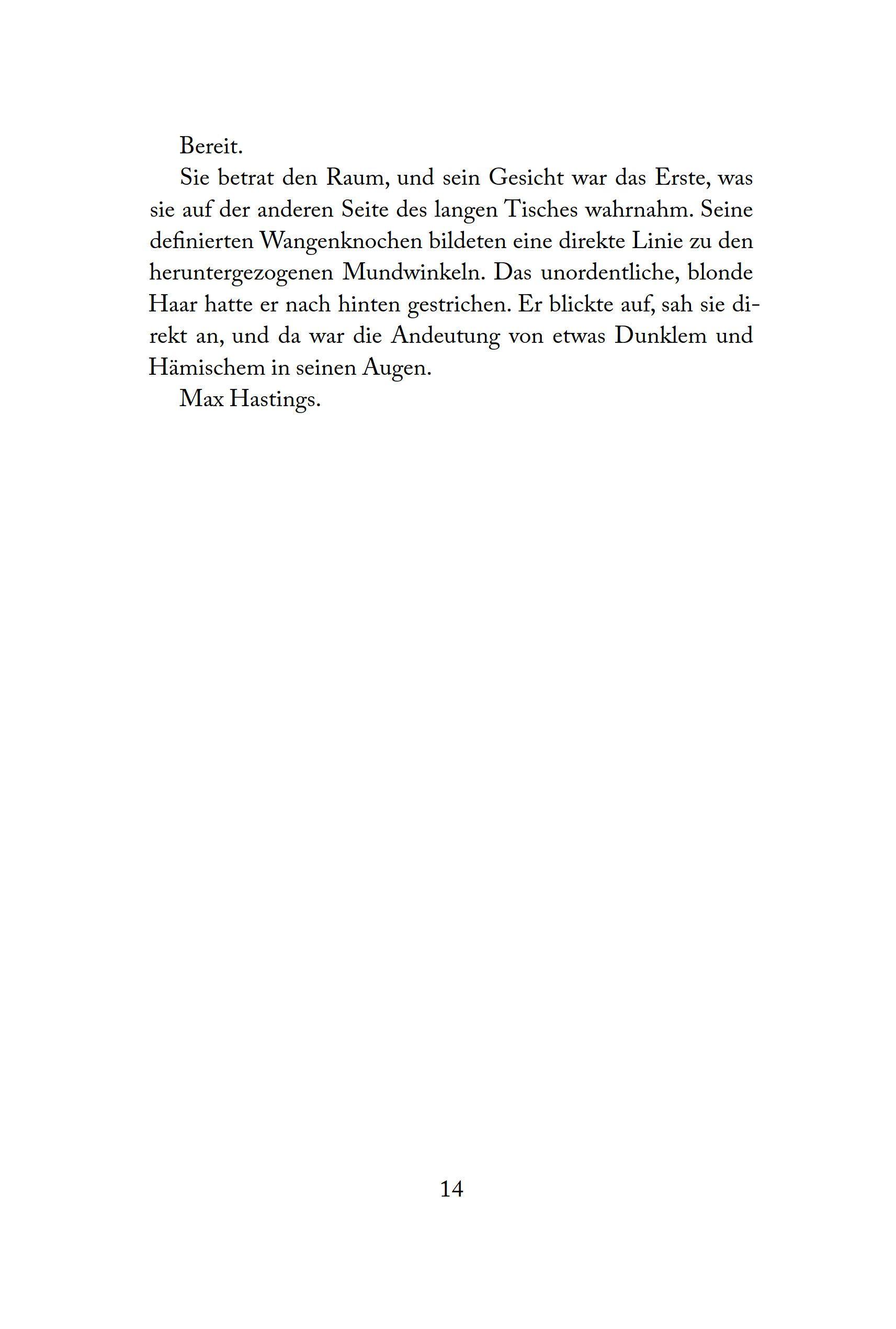 Beispielinhalt (Bild) As Good as Dead