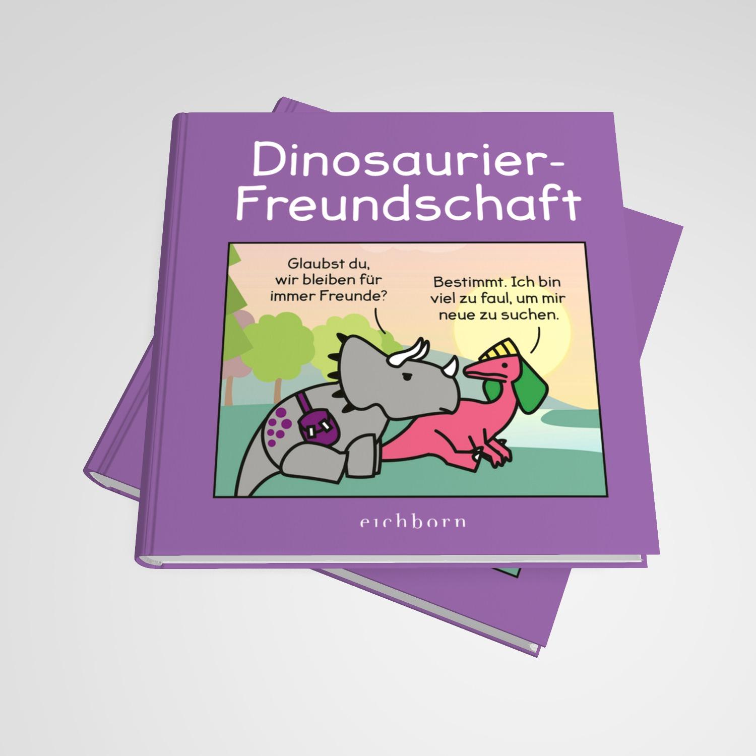 Beispielinhalt (Bild) Dinosaurier-Freundschaft