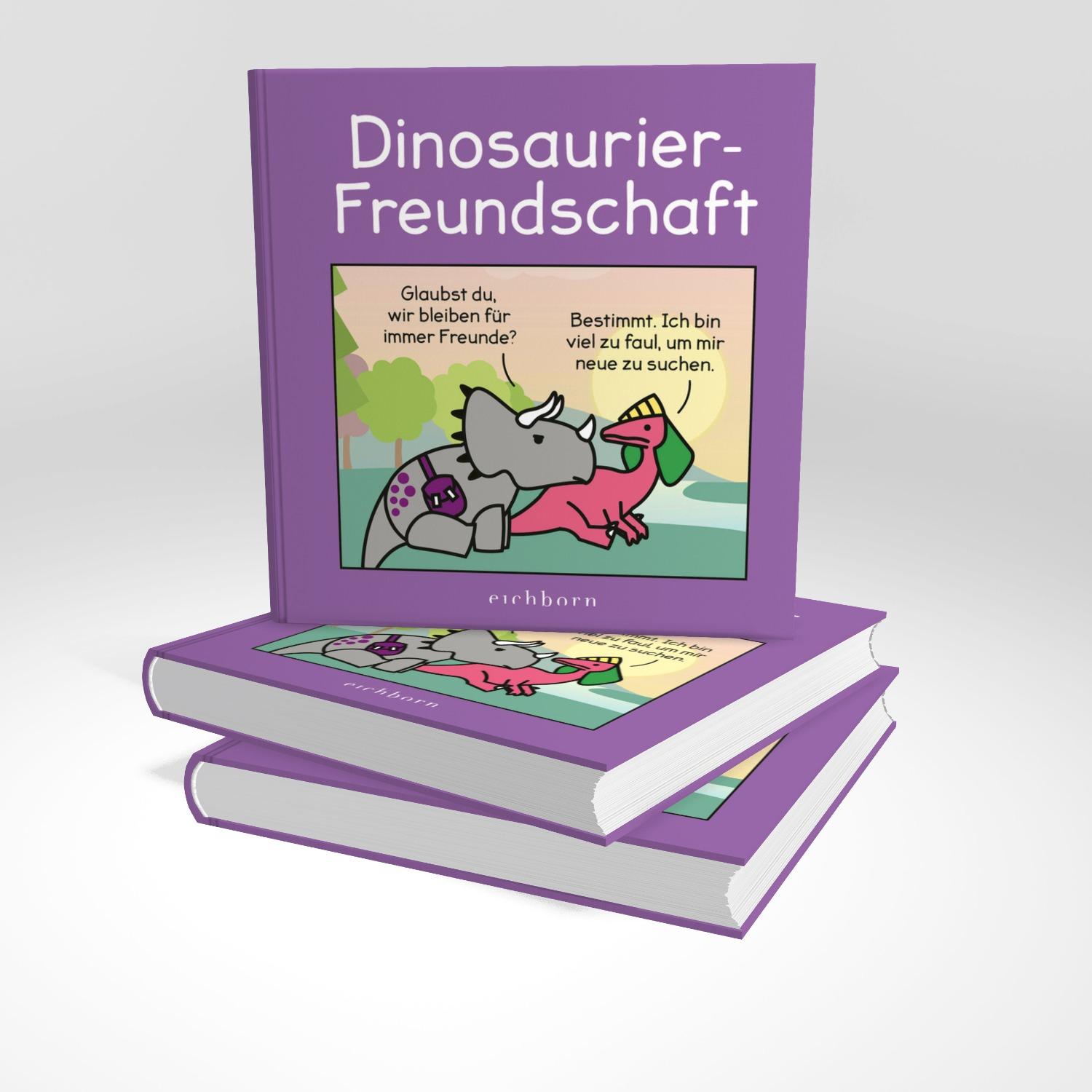 Beispielinhalt (Bild) Dinosaurier-Freundschaft