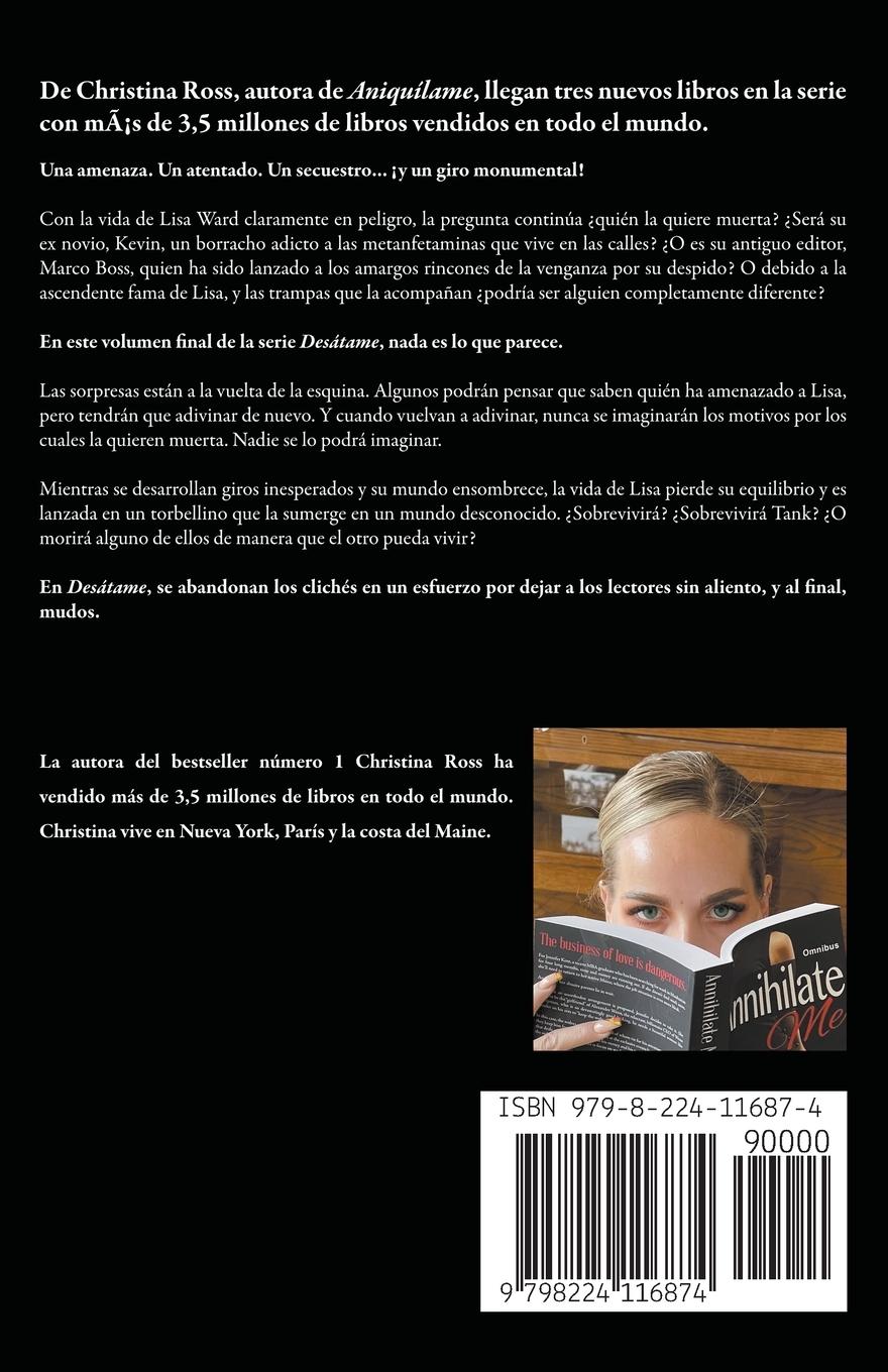 Rückseitencover DESÁTAME, Vol. 3