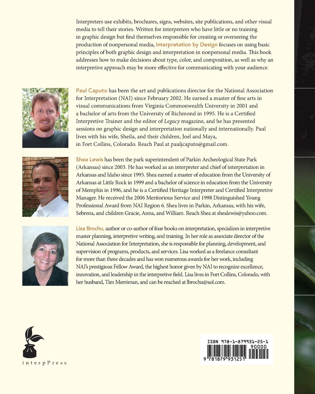 Rückseitencover Interpretation by Design