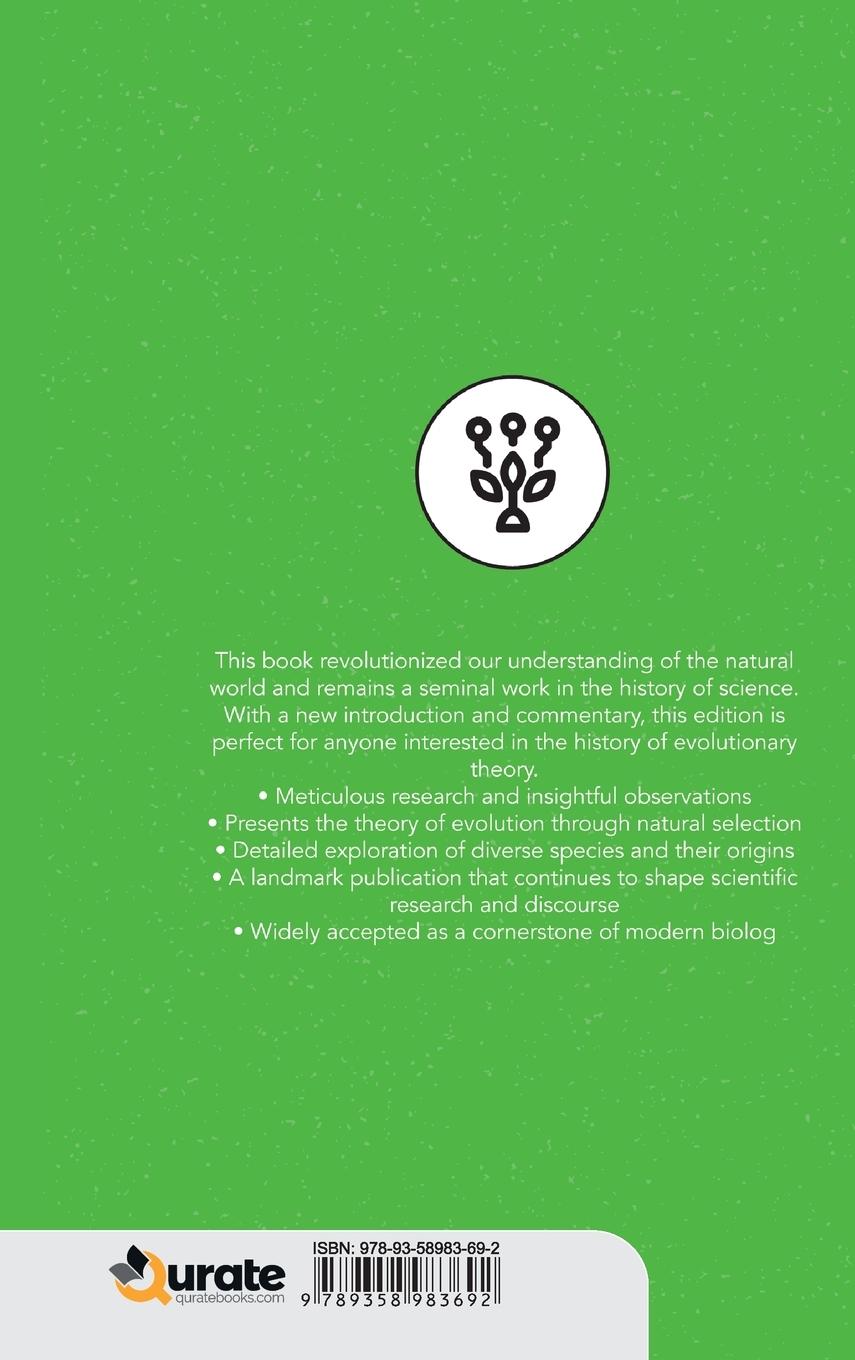 Rückseitencover THE ORIGIN OF SPECIES