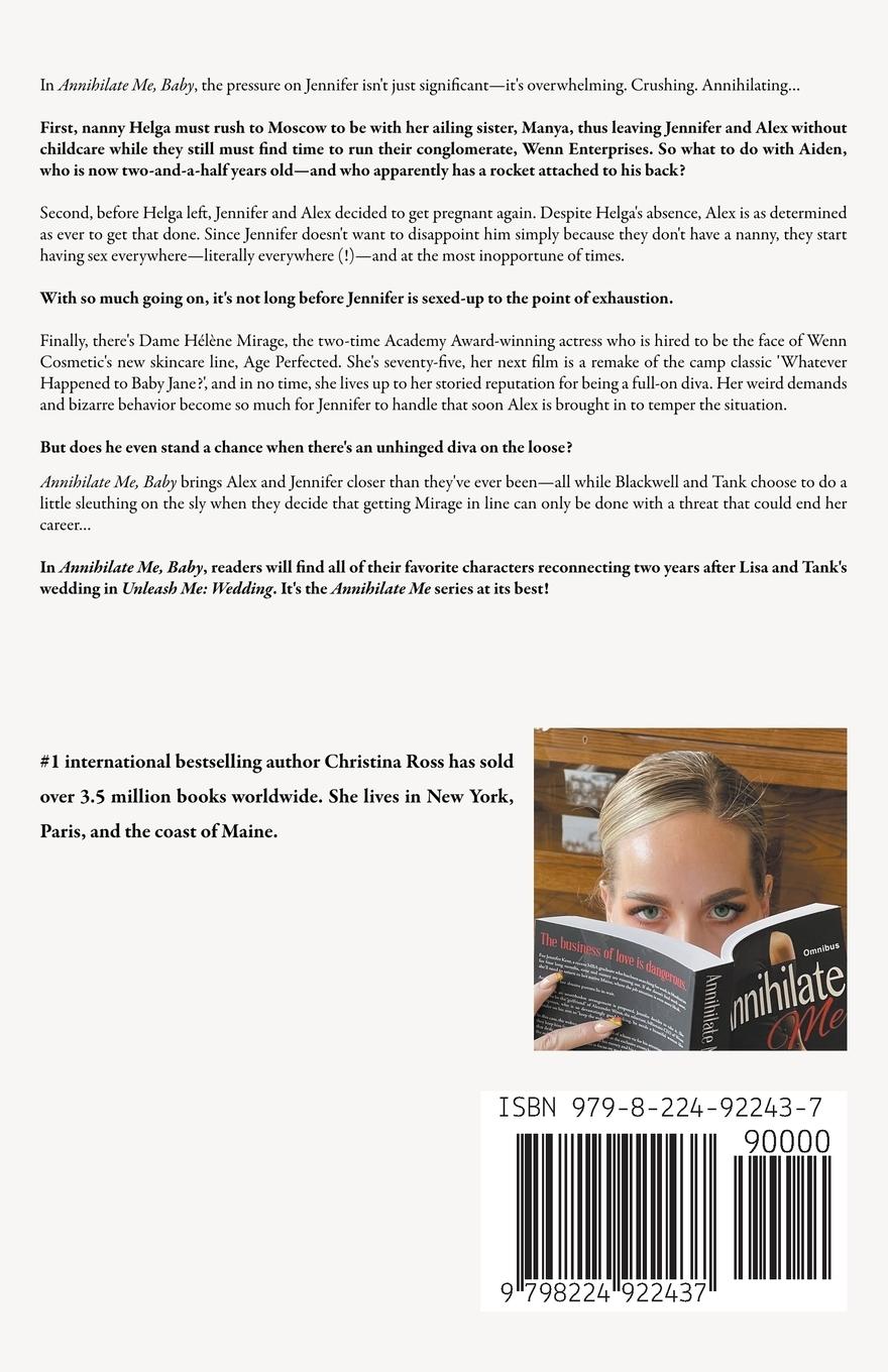 Rückseitencover Annihilate Me, Baby