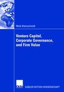 Vorderes Coverbild Venture Capital, Corporate Governance, and Firm Value