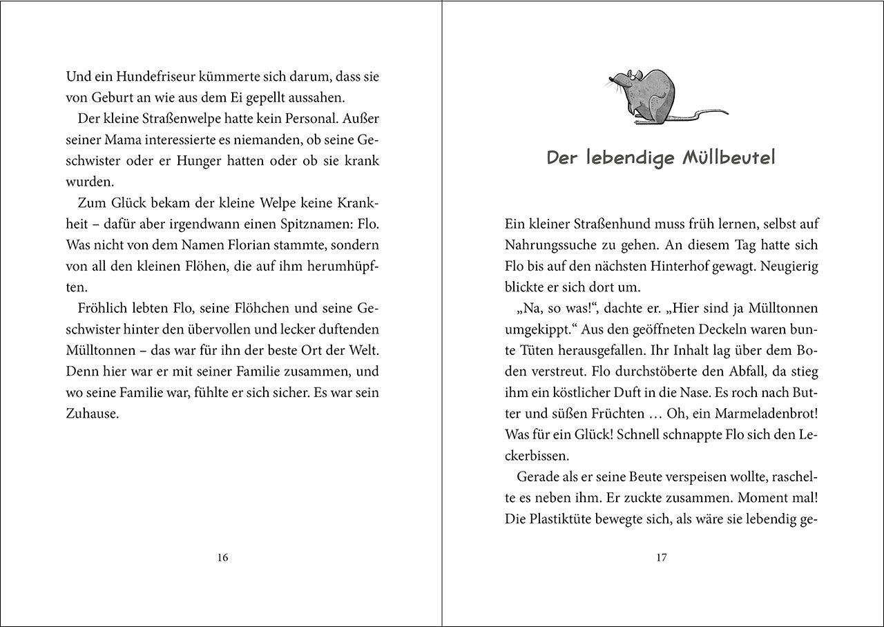 Beispielinhalt (Bild) Die Straßengäng (Band 1) - Eine Pfote wäscht die andere