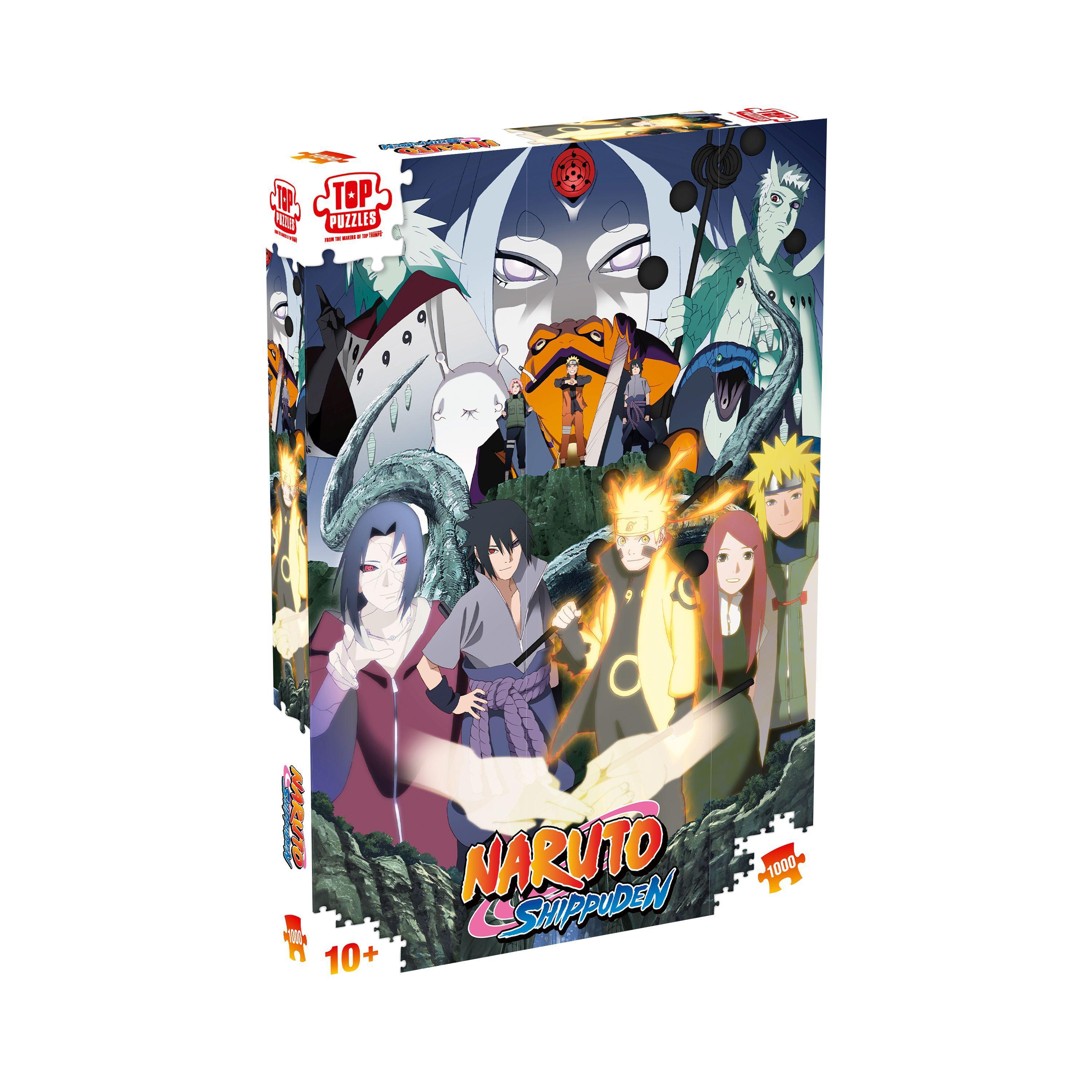 Vorderes Coverbild Puzzle Naruto Final Battle, 1000 Teile