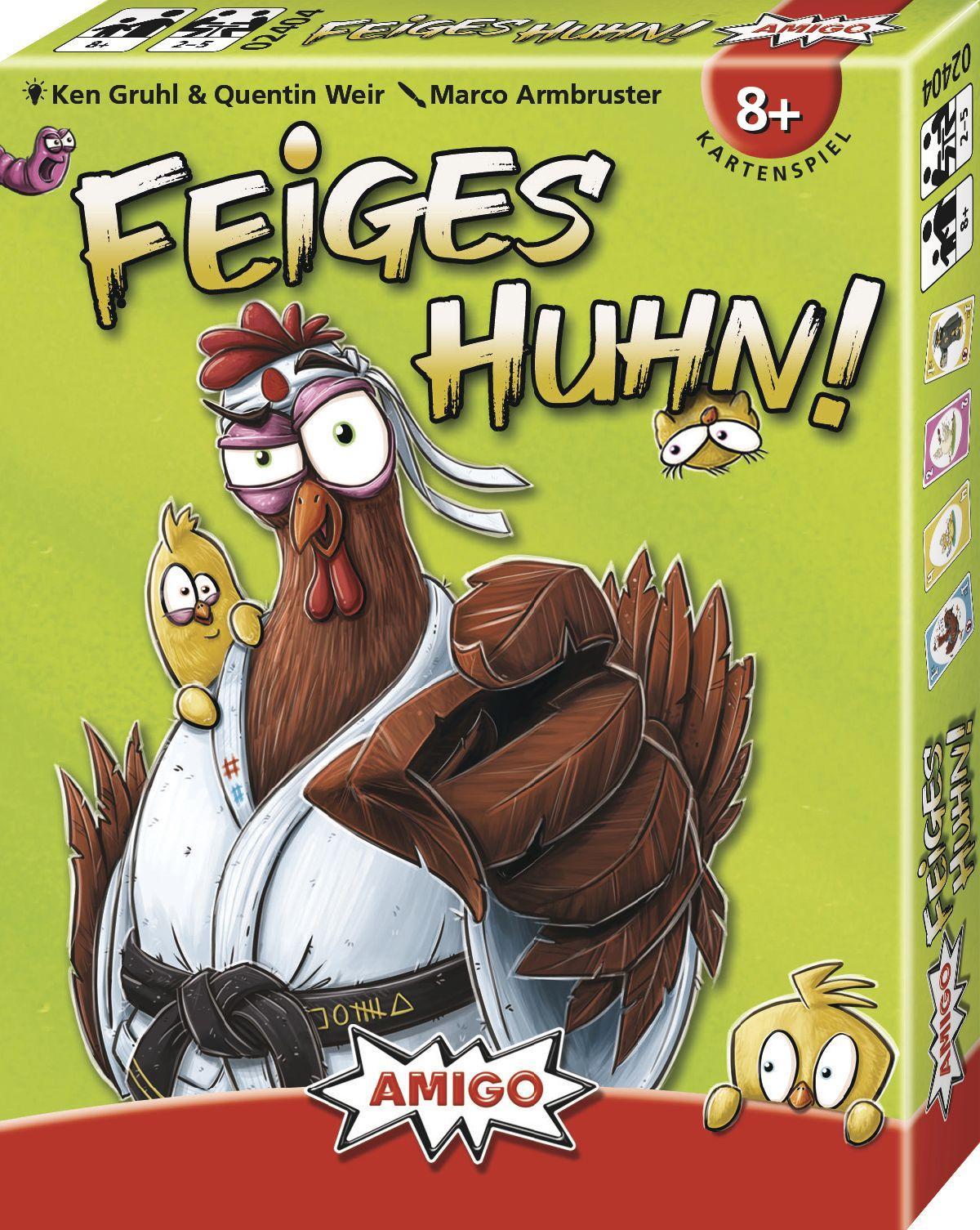 Beispielinhalt (Bild) Feiges Huhn!