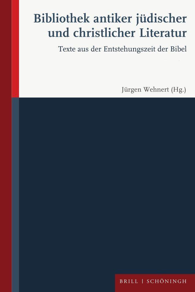 Vorderes Coverbild Bibliothek antiker jüdischer und christlicher Literatur