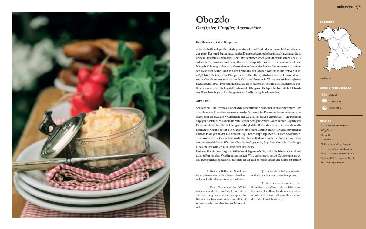 Beispielinhalt (Bild) Das kulinarische Erbe Bayerns (Neuauflage)