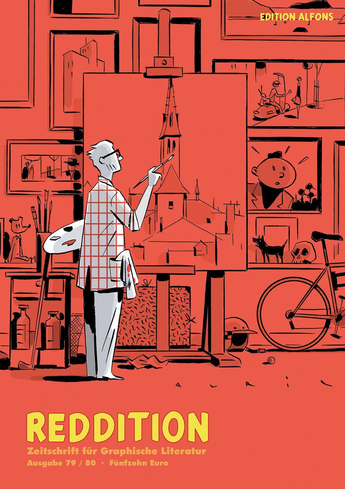 Vorderes Coverbild Reddition - Zeitschrift für Graphische Literatur 79/80: Dossier 'Comic & Illustration'