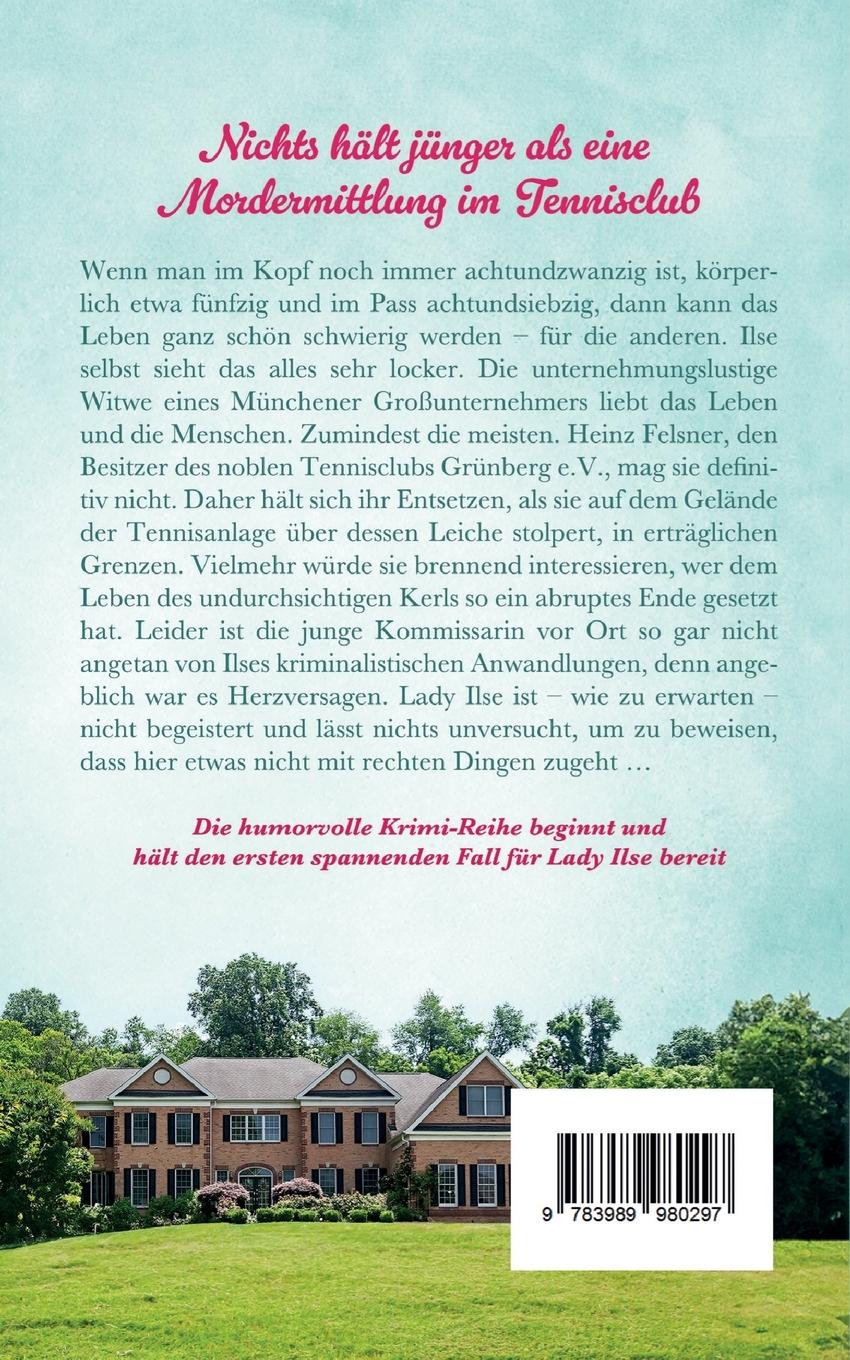 Rückseitencover Spiel, Satz und Mord
