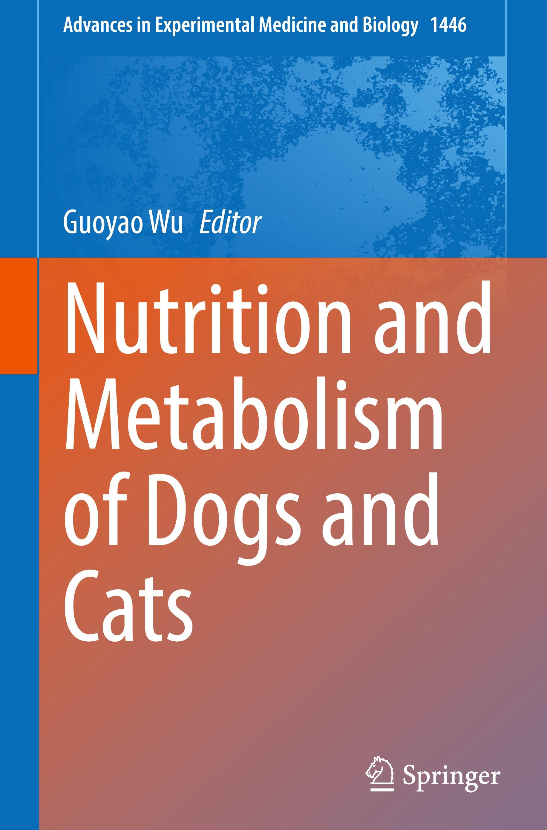 Vorderes Coverbild Nutrition and Metabolism of Dogs and Cats