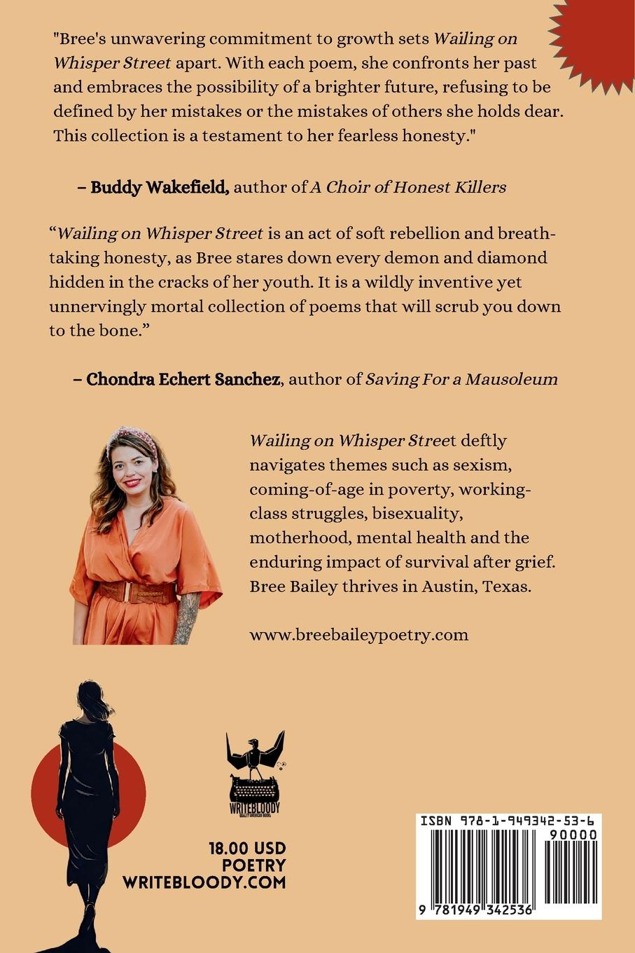 Rückseitencover Wailing on Whisper Street