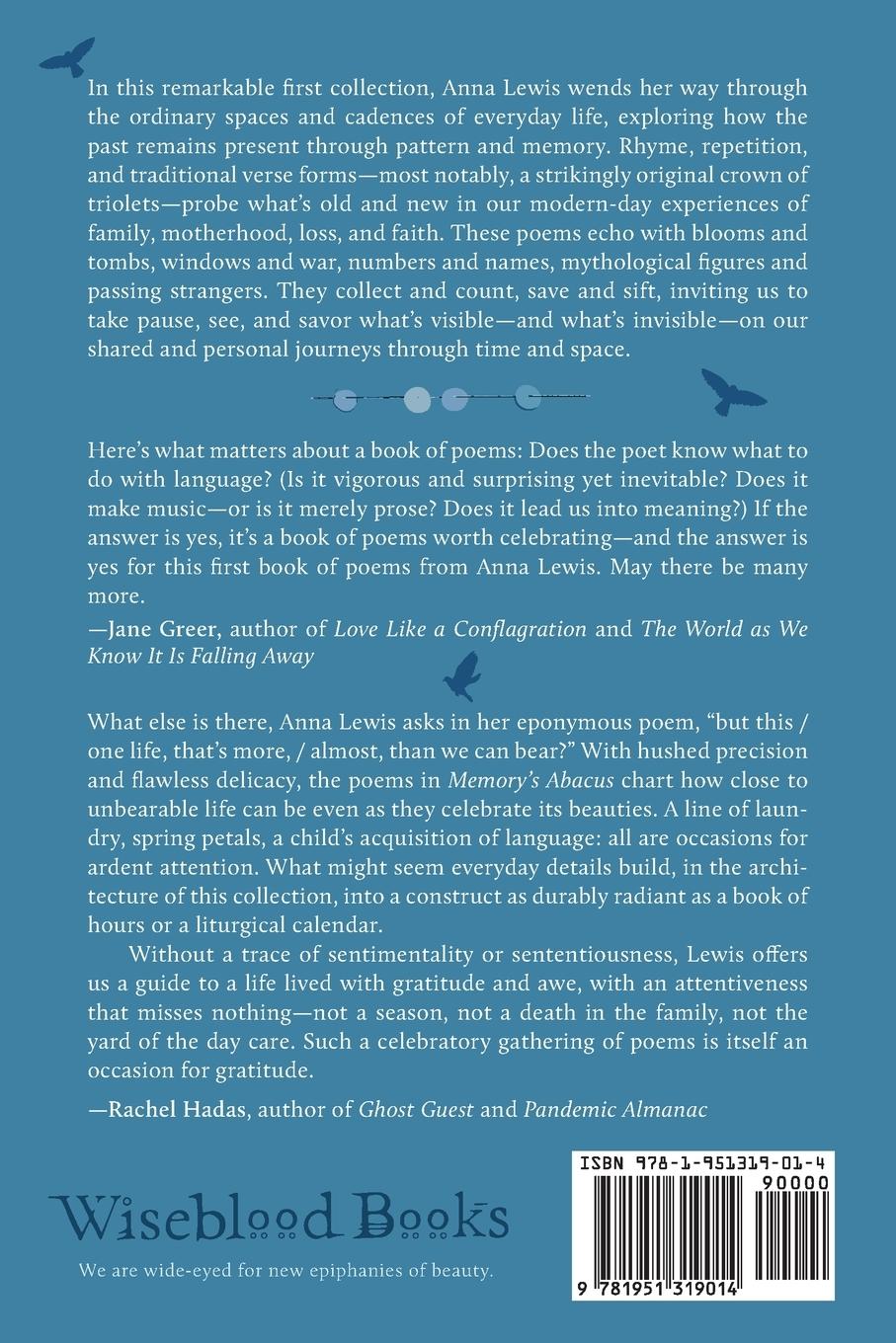 Rückseitencover Memory's Abacus