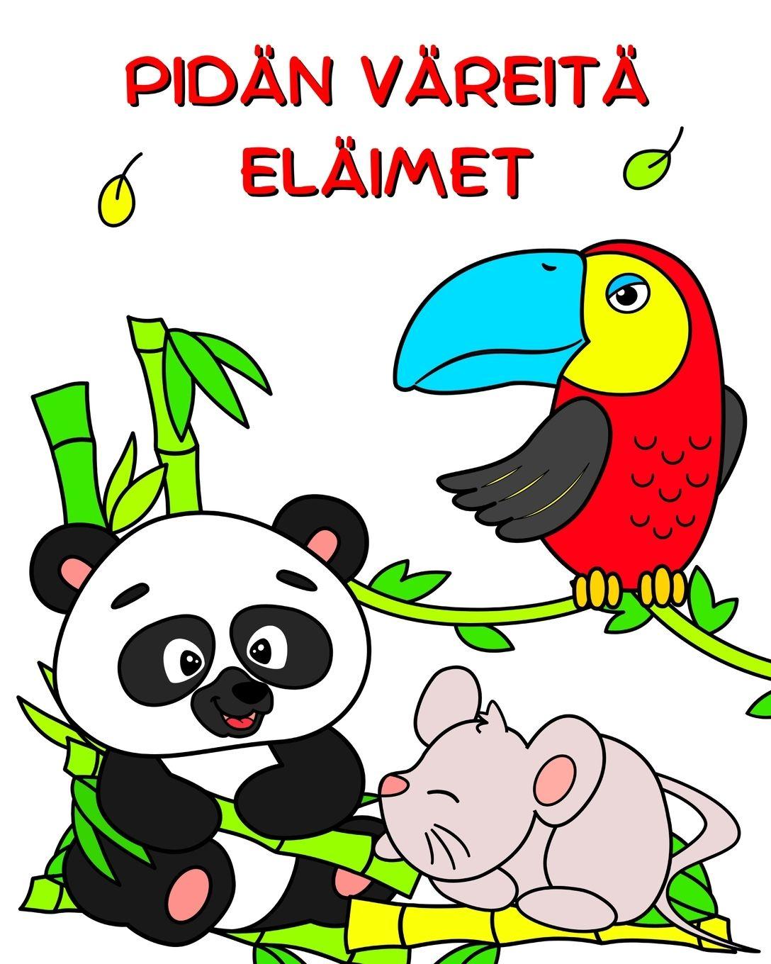 Vorderes Coverbild Pidän Väreitä Eläimet