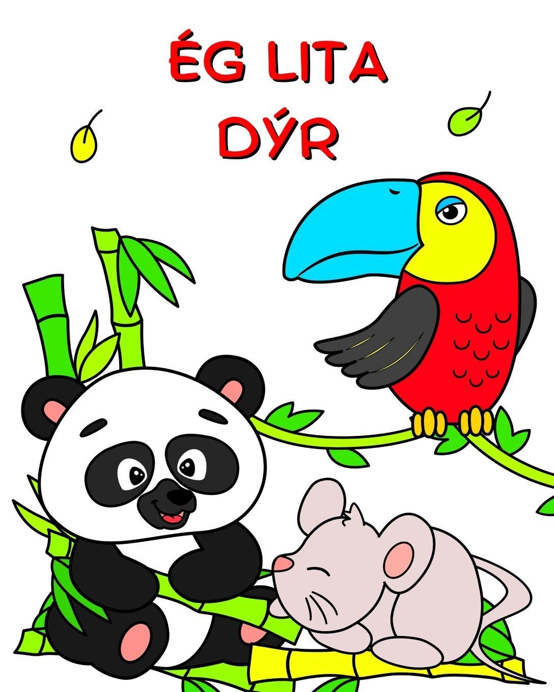 Vorderes Coverbild Ég lita Dýr
