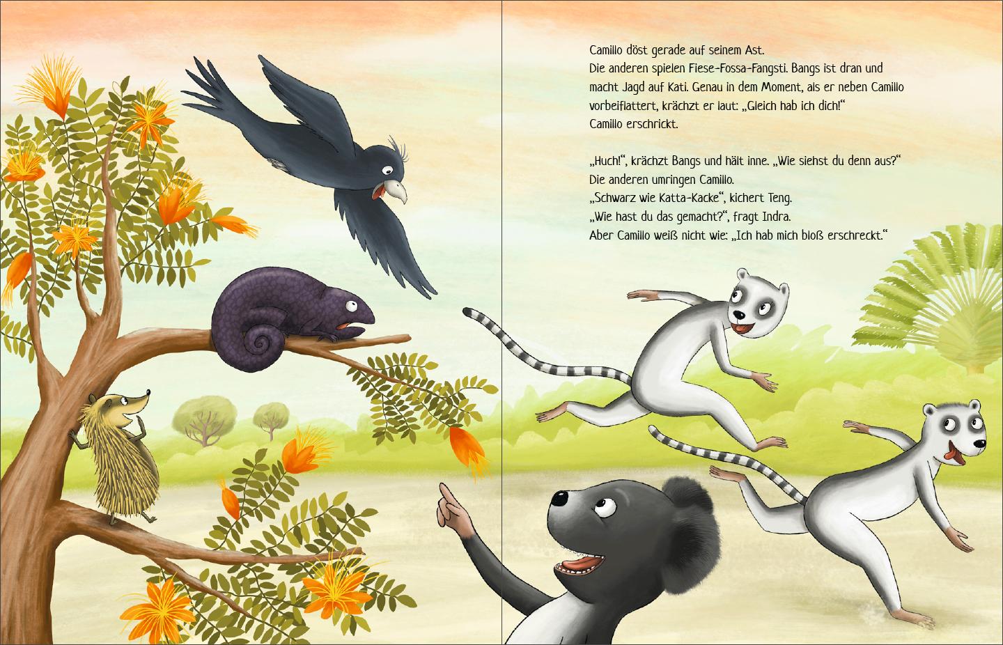 Beispielinhalt (Bild) Ach du Schreck! Camillo ist weg!