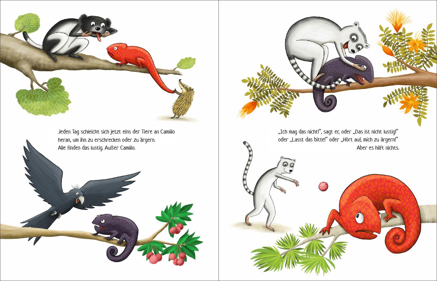 Beispielinhalt (Bild) Ach du Schreck! Camillo ist weg!