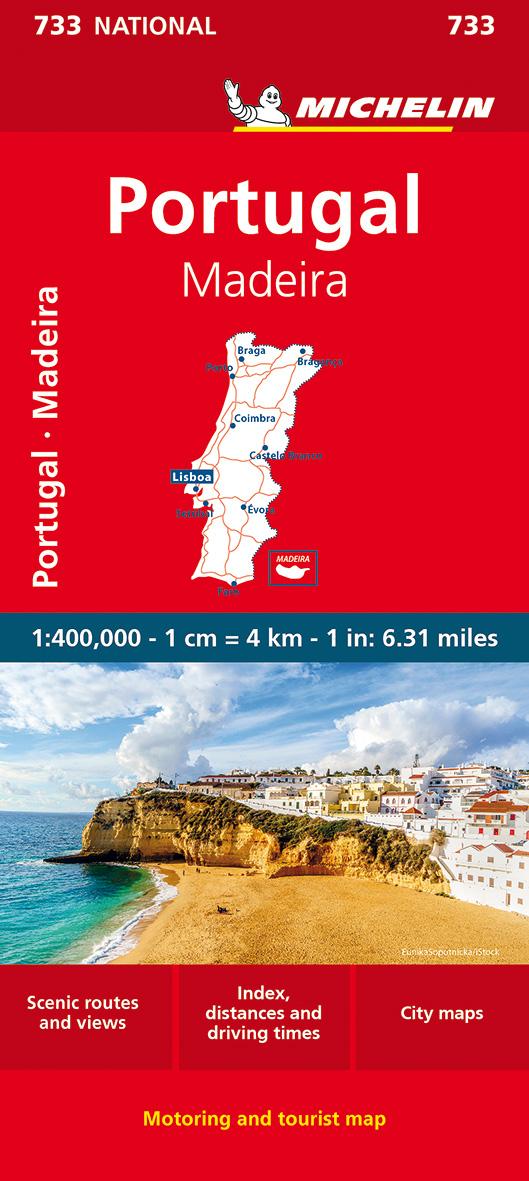 Vorderes Coverbild Michelin Portugal Madeira