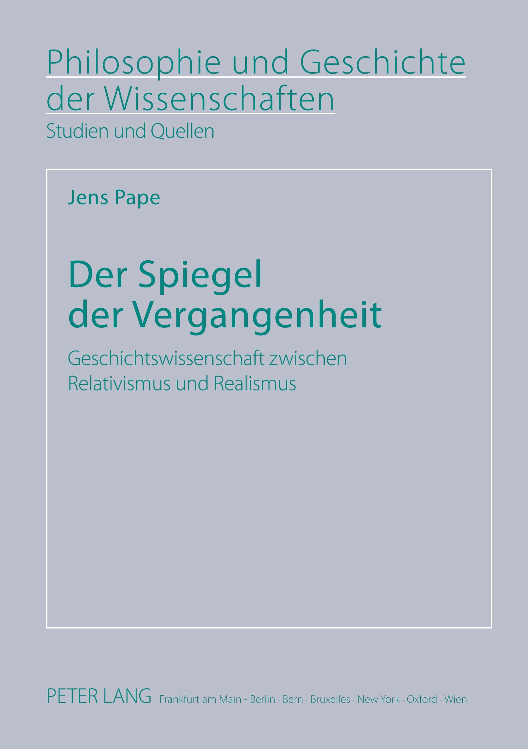 Vorderes Coverbild Der Spiegel der Vergangenheit