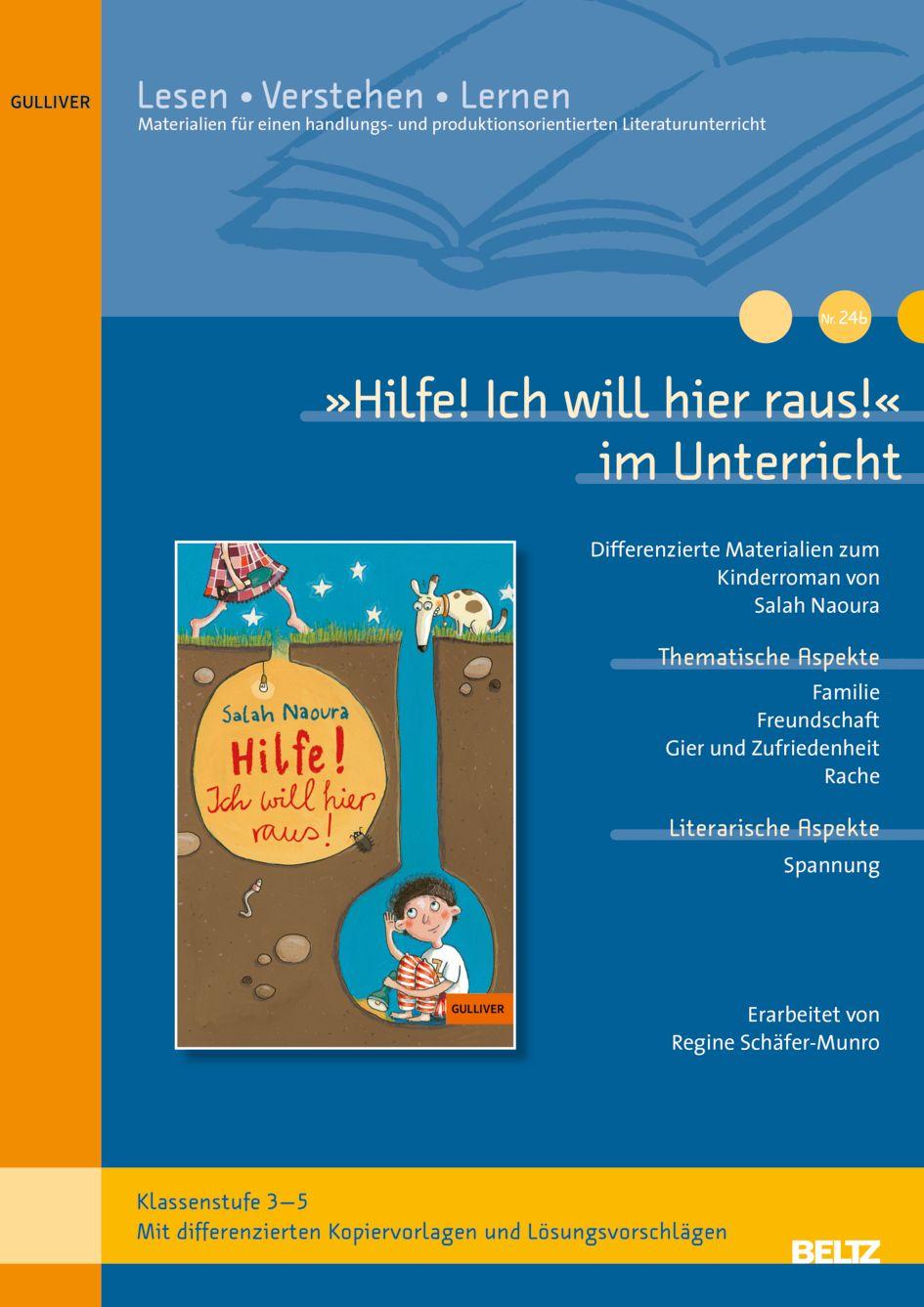 Vorderes Coverbild 'Hilfe! Ich will hier raus!' im Unterricht