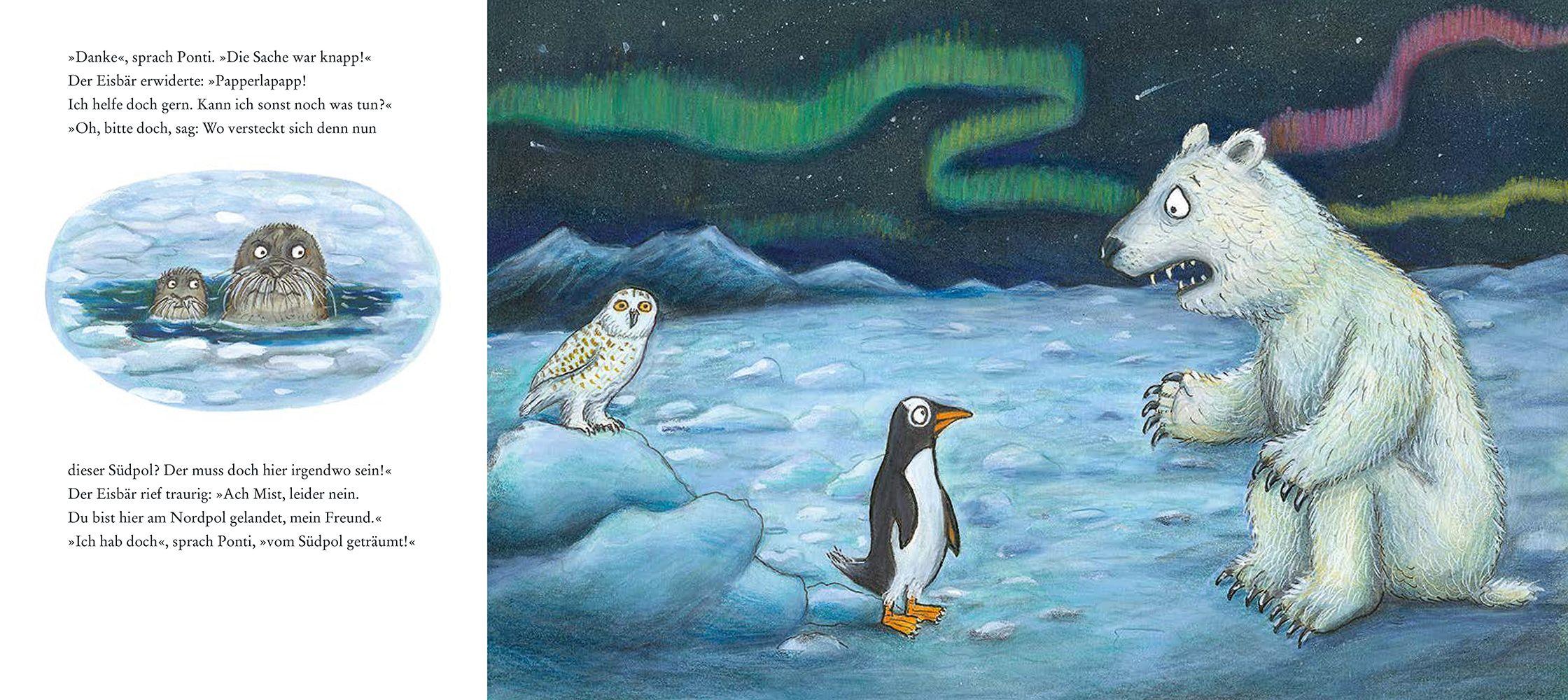 Beispielinhalt (Bild) Ponti Pento. Die Abenteuer eines Pinguins