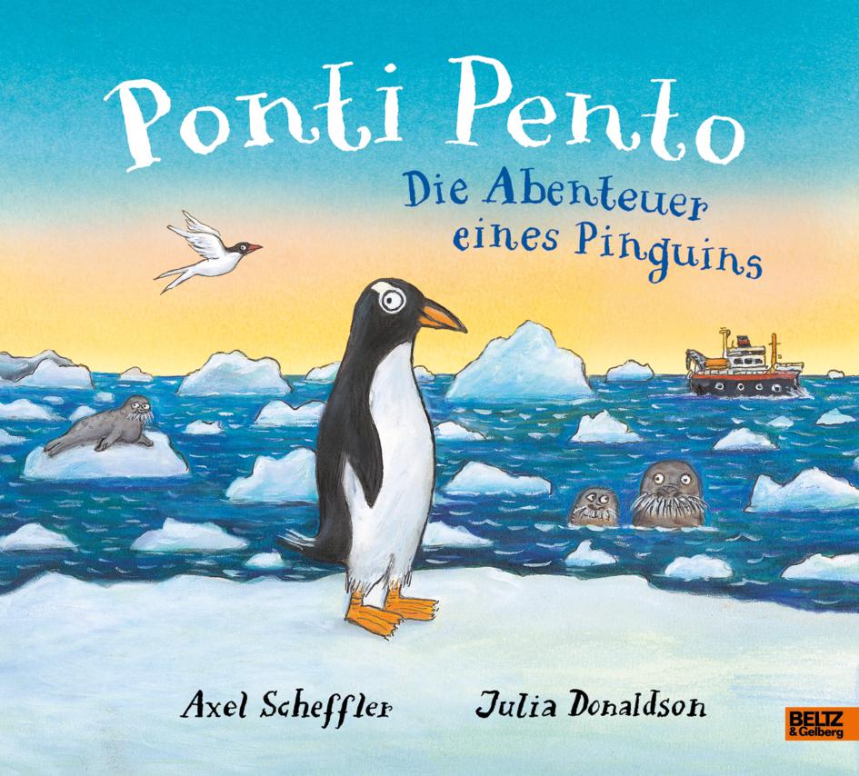 Vorderes Coverbild Ponti Pento. Die Abenteuer eines Pinguins