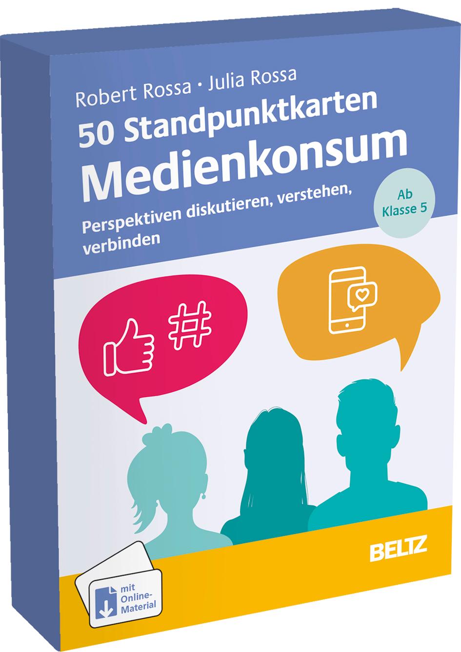 Vorderes Coverbild 50 Standpunktkarten Medienkonsum