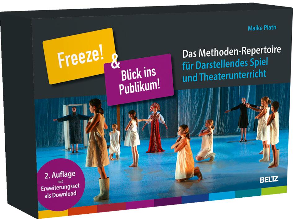 Vorderes Coverbild 'Freeze!' & 'Blick ins Publikum!'