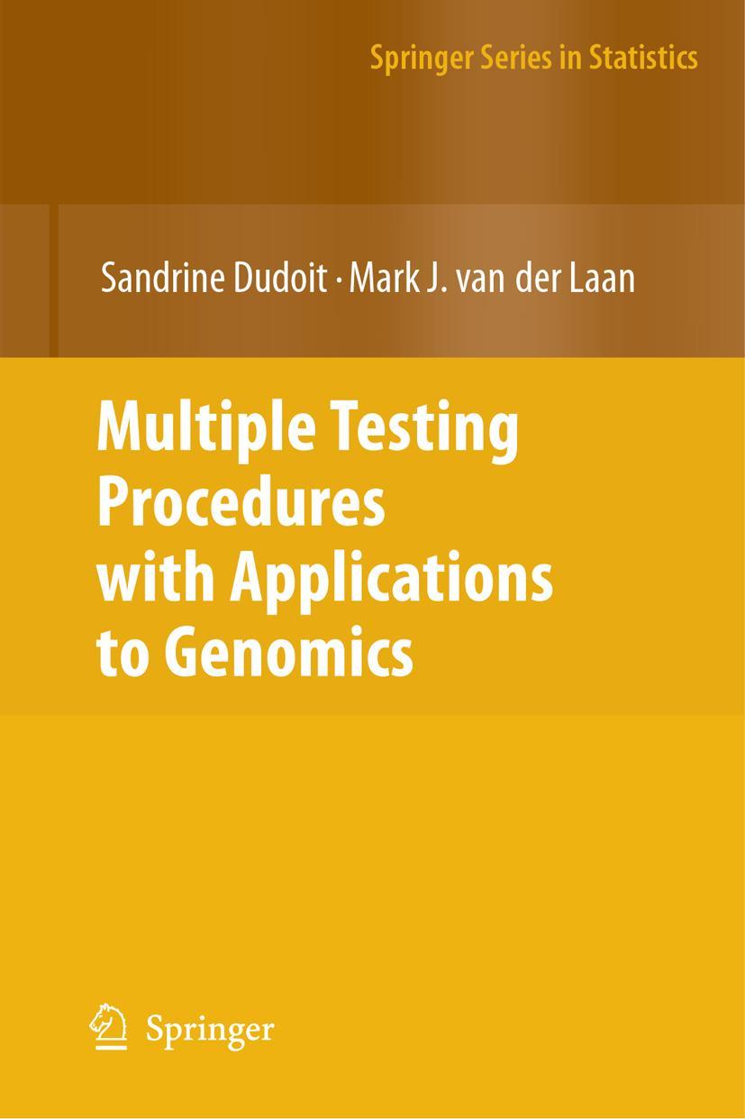 Vorderes Coverbild Multiple Testing Procedures with Applications to Genomics