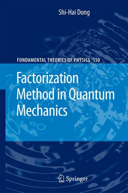Vorderes Coverbild Factorization Method in Quantum Mechanics