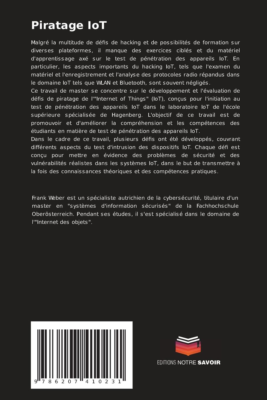 Rückseitencover Piratage IoT