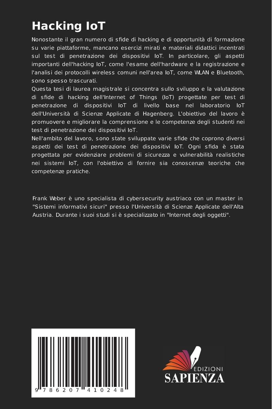 Rückseitencover Hacking IoT