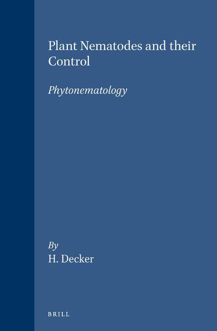 Vorderes Coverbild Plant Nematodes and Their Control (Phytonematology)