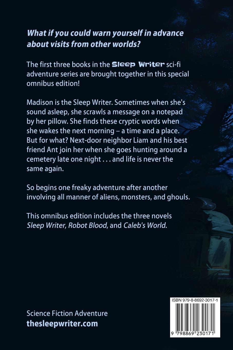 Rückseitencover Sleep Writer Omnibus