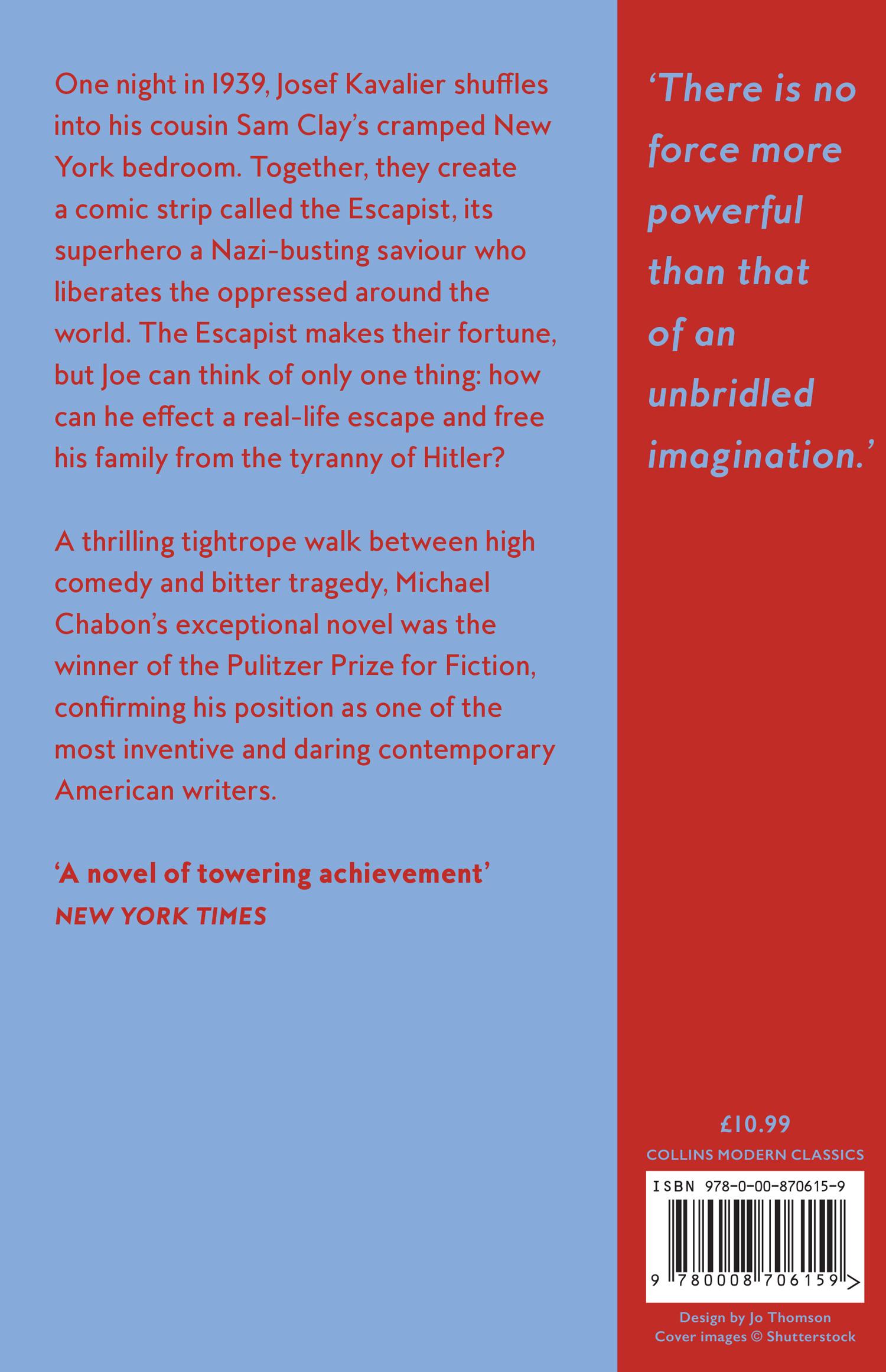 Rückseitencover The Amazing Adventures of Kavalier & Clay