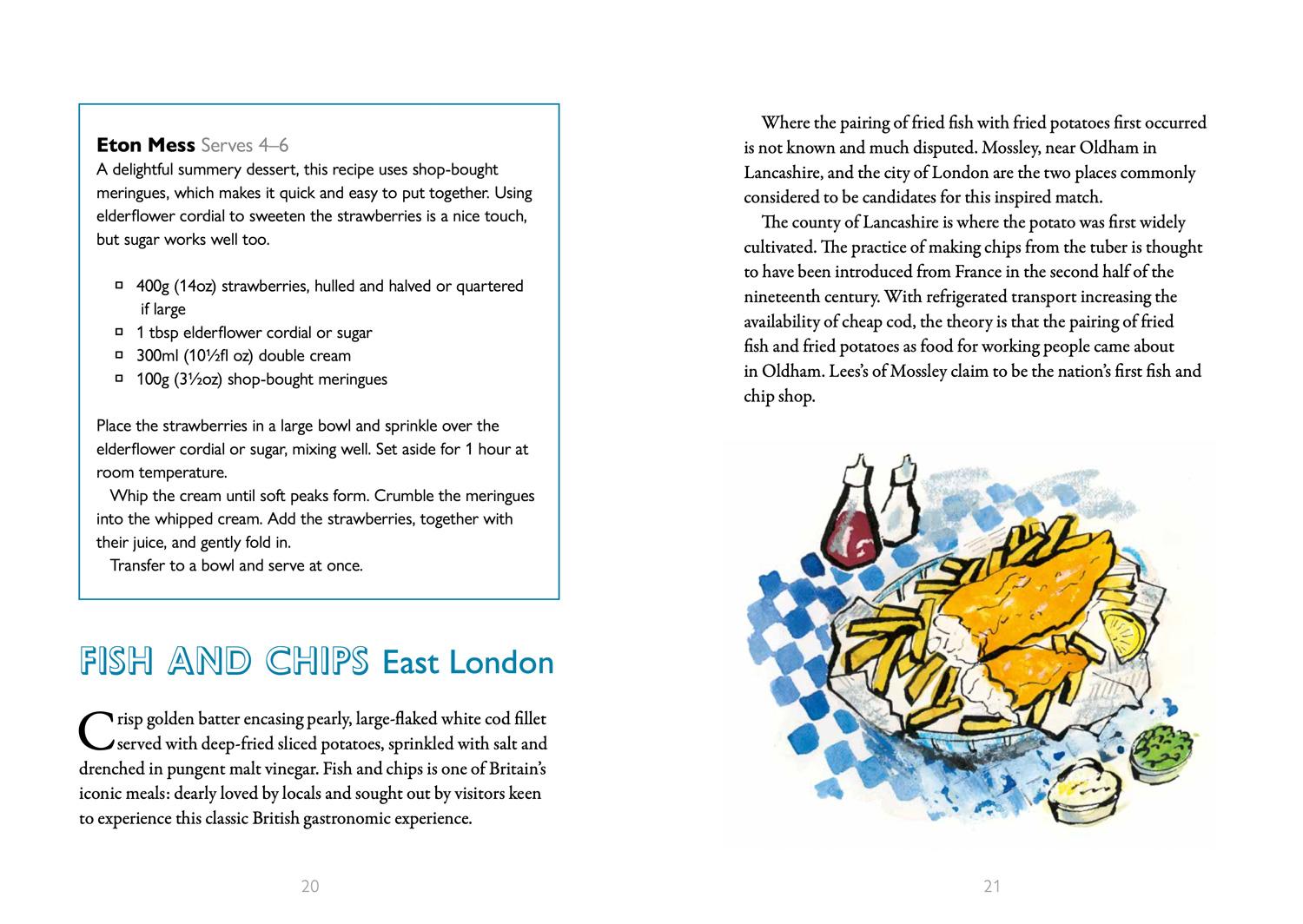 Beispielinhalt (Bild) The Great British Food Tour