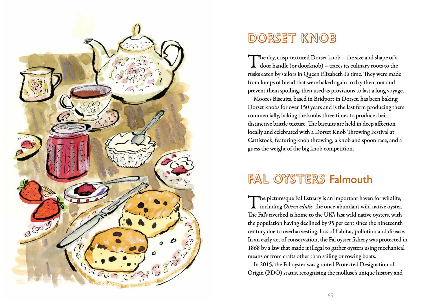 Beispielinhalt (Bild) The Great British Food Tour